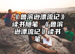 《鲁滨逊漂流记》读书随笔 《鲁滨逊漂流记》读书笔